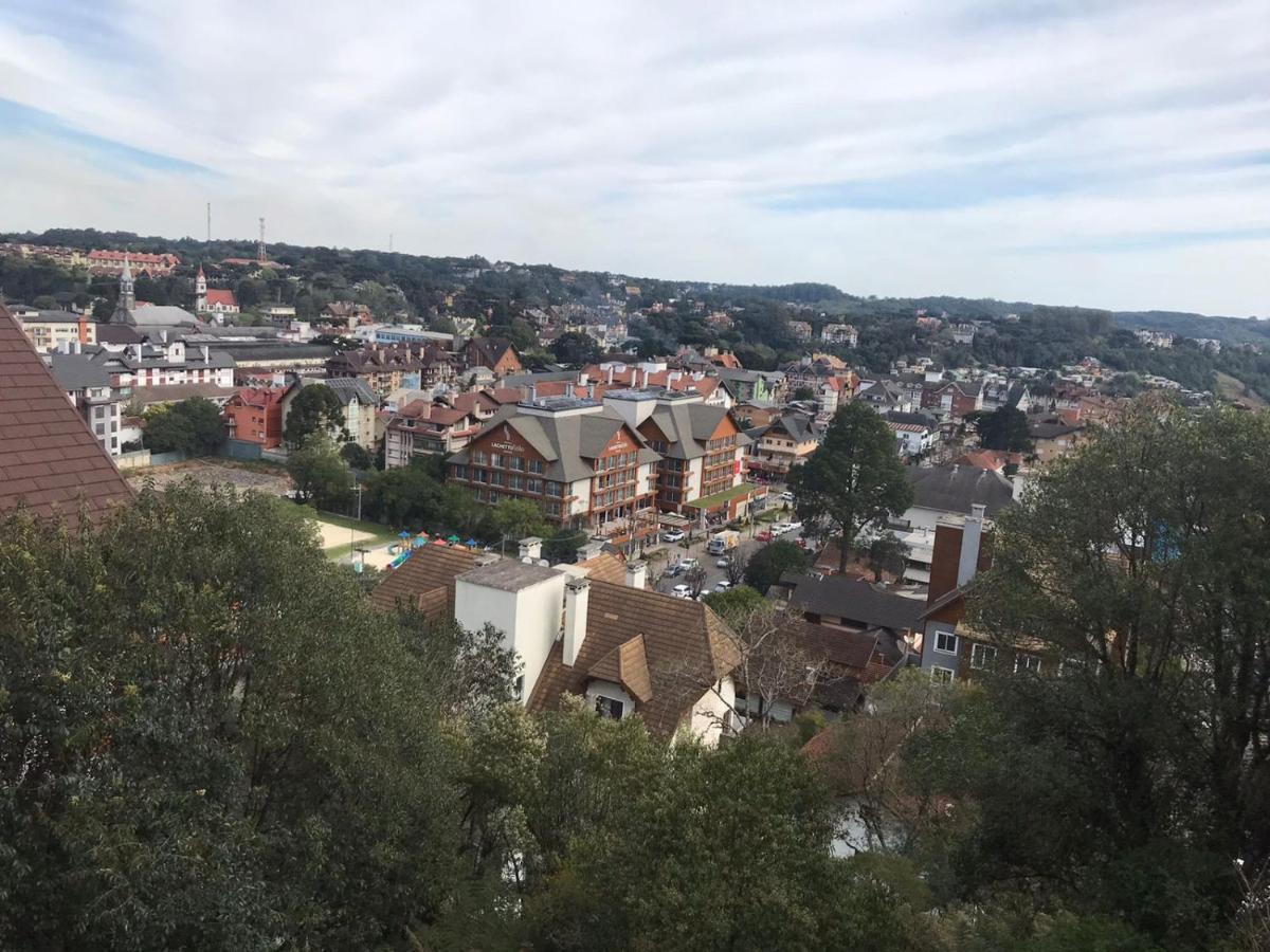 Flat Gramado Centro - Proximo Da Rua Coberta Lägenhet Exteriör bild